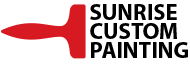 Sunrise Custom Painting Logo